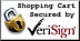 Shopping Cart Secured by Verisign