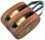 SailboatStuff Double Teak Block