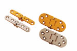 SailboatStuff Polished Brass & Chrome Table Hinges