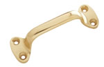 SailboatStuff Polished Brass & Chrome Heavy Duty Door Handle