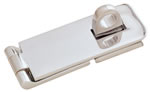 SailboatStuff Polished Brass & Chrome Heavy Duty Hasp