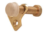SailboatStuff Polished Brass & Chrome Anti-Rattle Sash Fastener