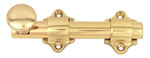SailboatStuff Polished Brass Slide Bolt