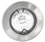 A&B Industries G4 Stainless Steel Xenon Recessed Overhead Light