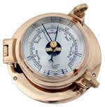 SailboatStuff Bronze Porthole Barometer