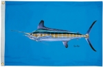 Taylor Made Products Carey Chen White Marlin Offshore Boat Flag