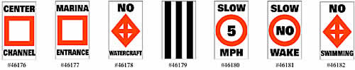 Taylor Made Products Sur-Mark Buoy Labels #46176 through #46182