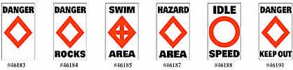 Taylor Made Products Sur-Mark Buoy Labels #46183 through #46191