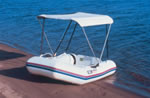 2-Bow Bimini BoaTops Hot Shot for Small Fishing Boats and Inflatables by Taylor Made Products