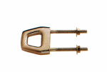 SailboatStuff Stainless Steel Twin-Shafted Bow Eye