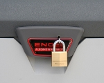 Engel MHD13F-DM Portable Top-Opening 12/24V DC Only Fridge-Freezer-Warmer Locking System