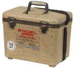 Air Tight Grassland Color Cooler/Dry Box By Engel