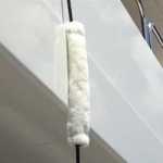 Megafend Fluffy Removable Chafe Gear WHITE Sheep's Wool