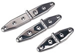Sea-Dog Polished Stamped 304 Stainless Steel 4", 5-1/16" and 6-1/8" Strap Hinges