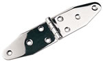 Sea-Dog Polished Stamped 304 Stainless Steel Heavy Duty Strap Hinges