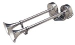 Sea-Dog Stainless Steel Maxblast Dual Trumpet Horn