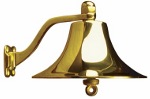 Cast Brass and Chrome (over Brass) Fog Bells by Sea-Dog