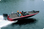 Angled Transom Bass Boat Trailerite Hot Shot Semi-Custom Boat Covers by Taylor Made Products
